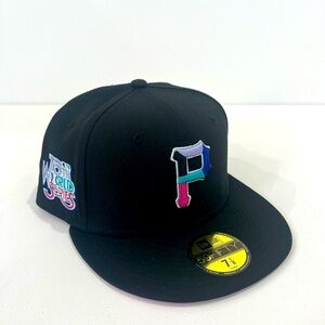 SOLD Pittsburgh Pirates Hat MLB New Era 76th WS Color Pack Multi Fitted Black